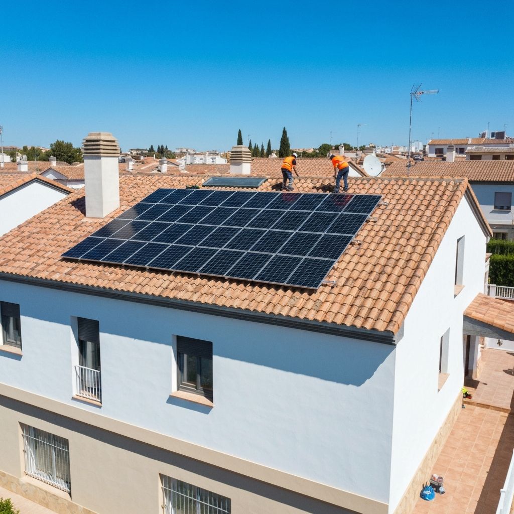 Energia Solar y Puntos de Recarga